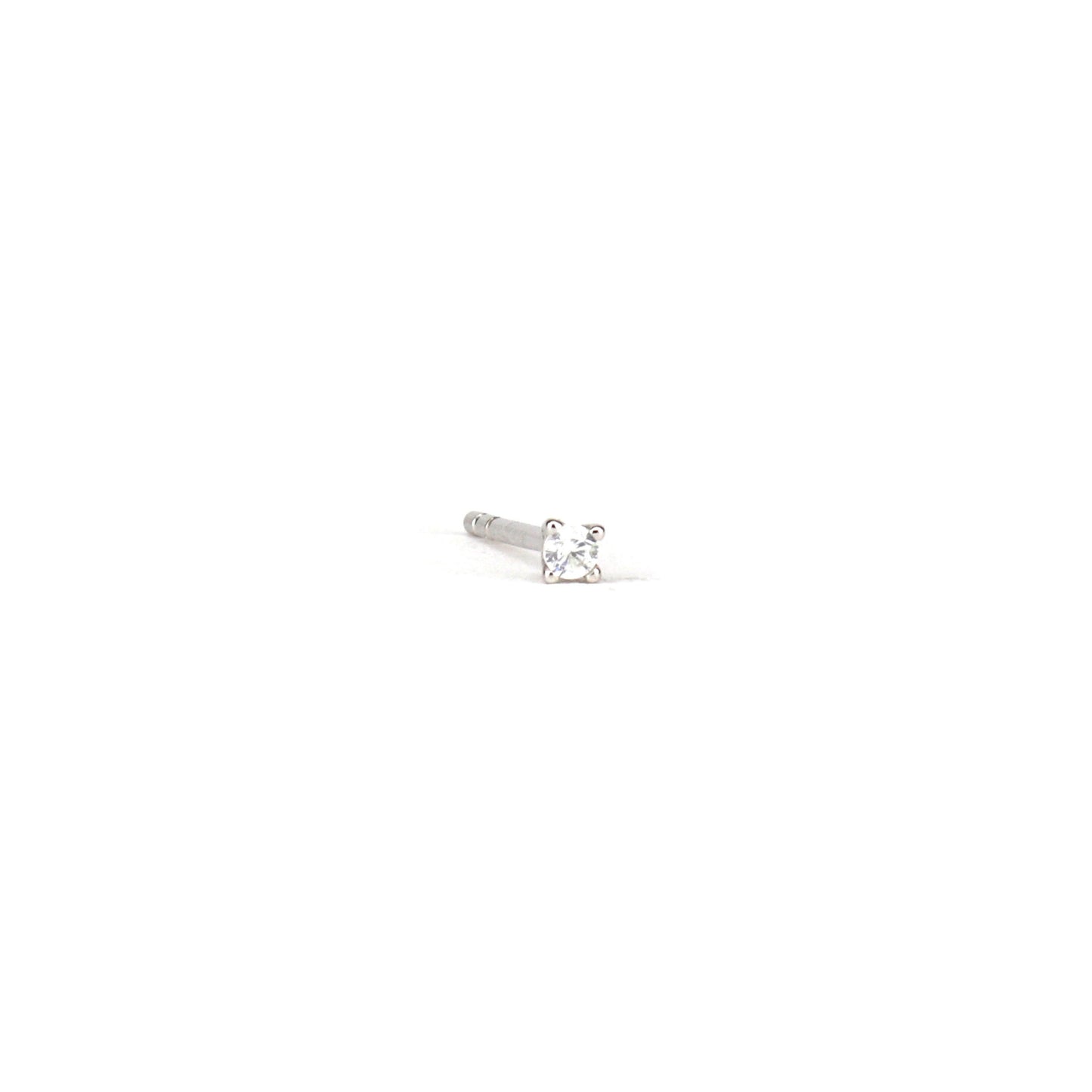 Cera ear stud - Silver
