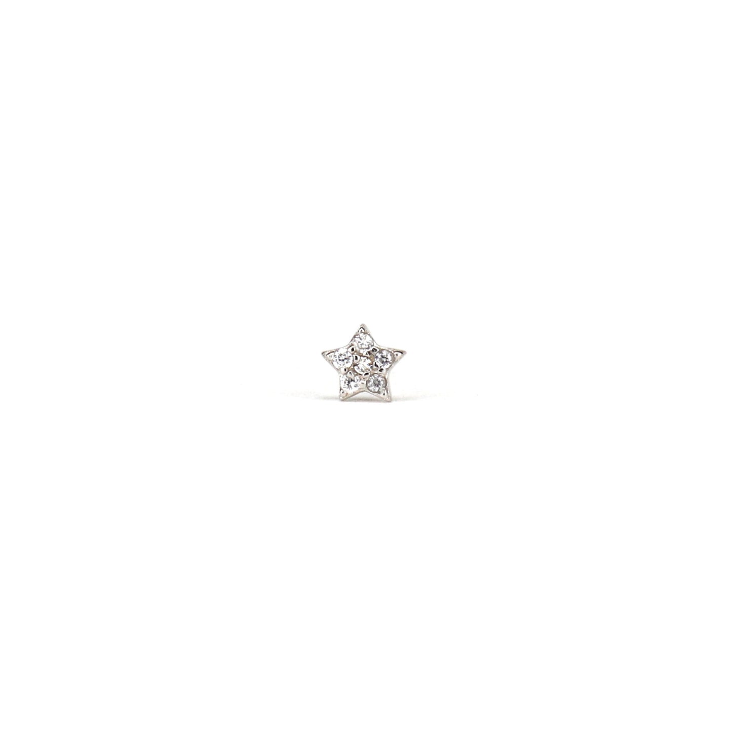 Dalia ear stud - Silver