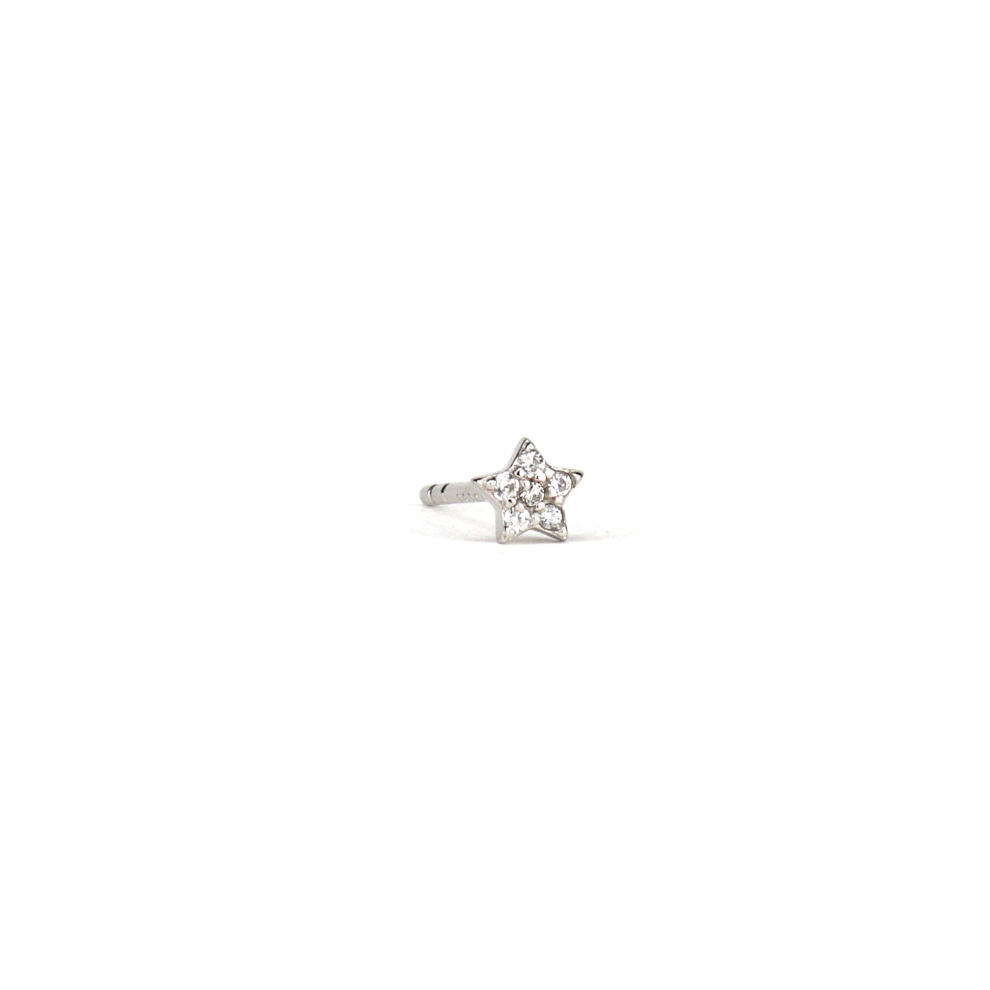 Dalia ear stud - Silver