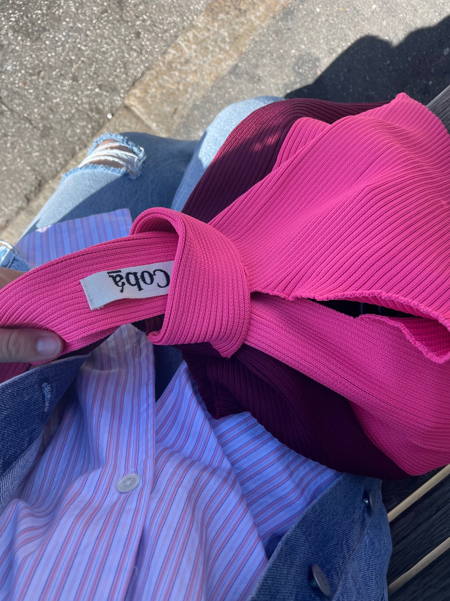 Yola Bicolor - Pink/Bordeaux