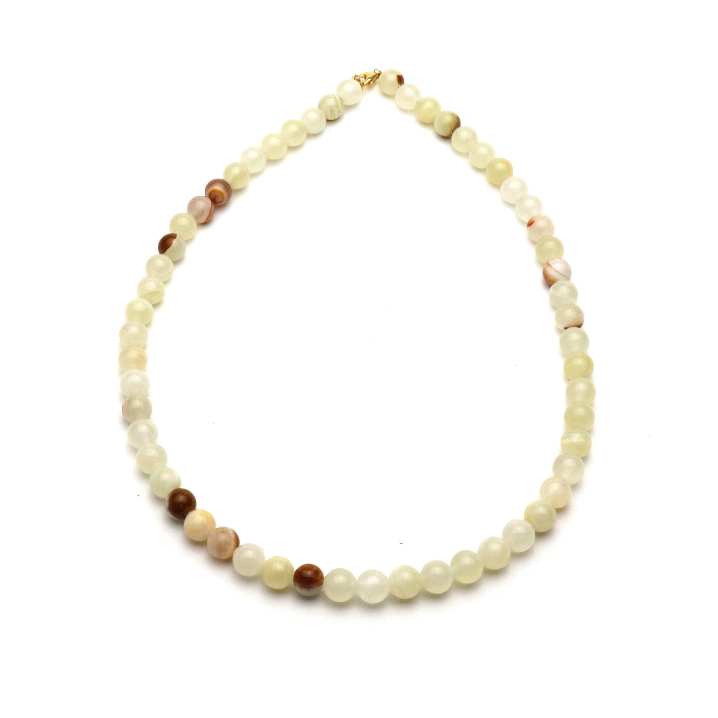 Pearl necklace - Marble S