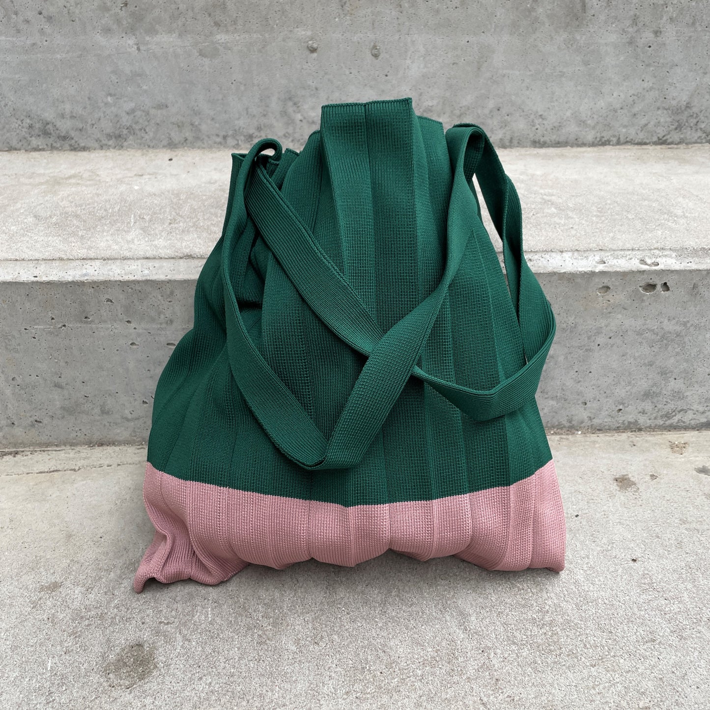 Nene - Mørkegrøn/Rosa