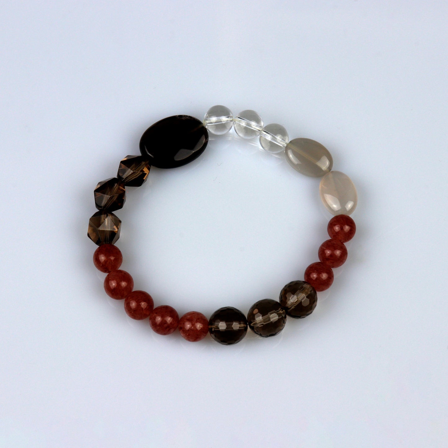 Pearl bracelet - Red/Brown