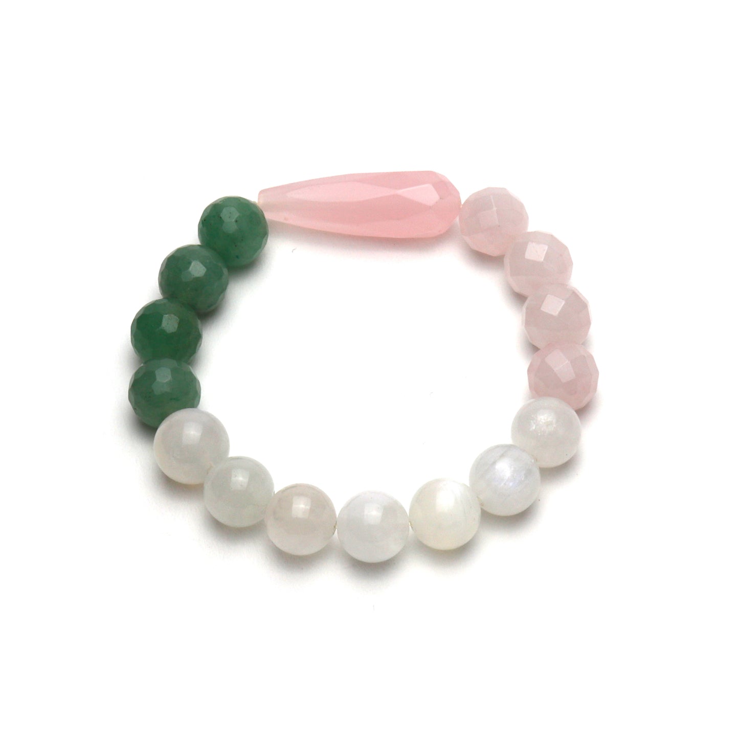 Pearl bracelet - Green/White