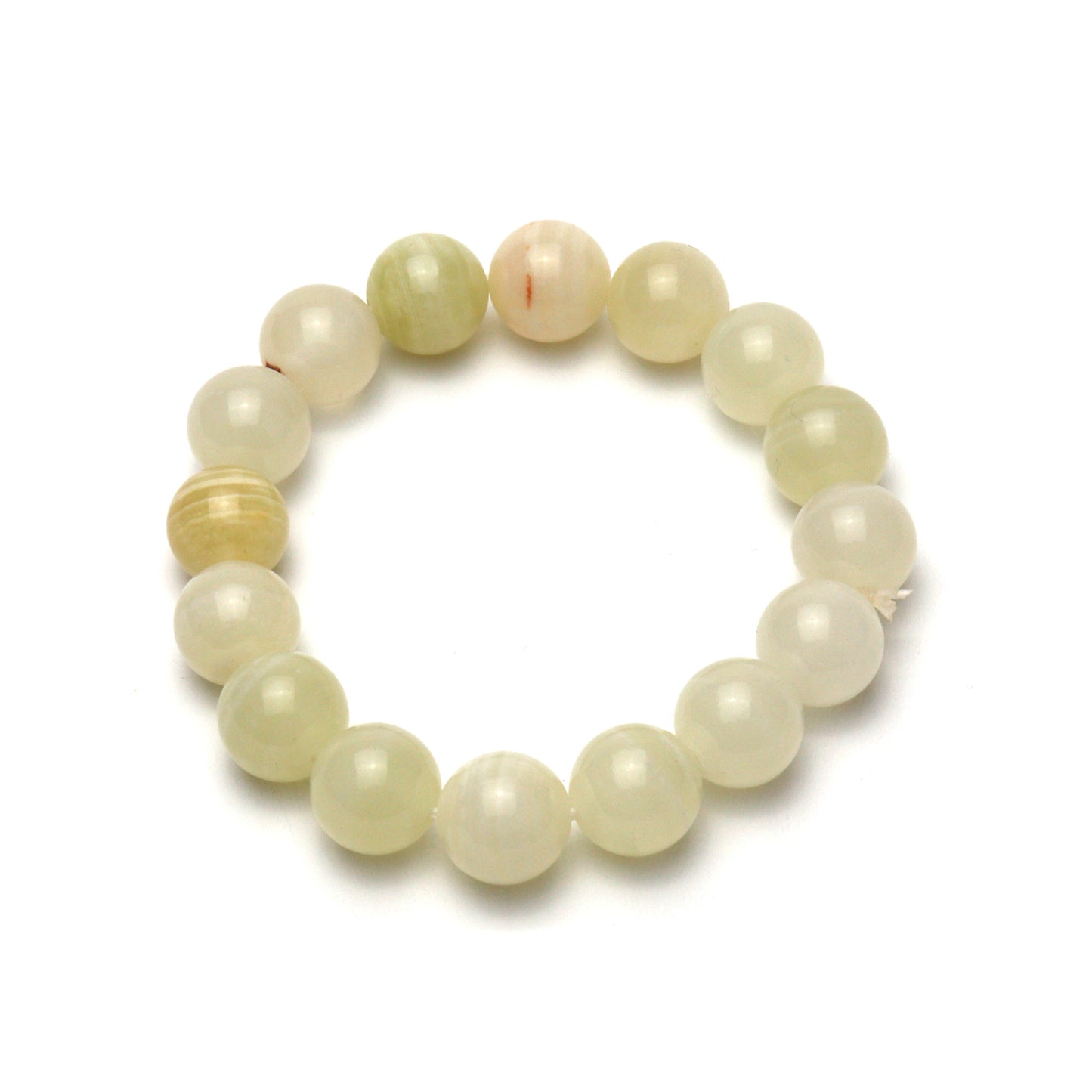 Pearl bracelet - Marble L